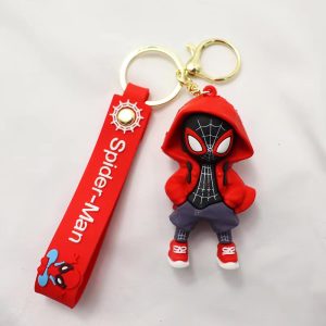 Key ring mini figure spiderman